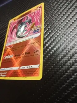 Pokemon Radiant Charizard 011/071 S10b Go Stamped Shiny Holo Card NM Condition - Image 2