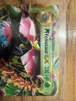 Reshiram 113/114 & Mega Venusaur EX 2/108 Pokemon Cards - Image 4