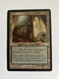 MTG Cabal Coffers - Torment Regular Uncommon MP- HP - Image 1
