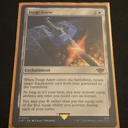 MTG Forge Anew The Lord of the Rings: Tales of Middle-earth 0017 Regular Rare - Image 1