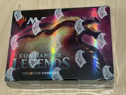 MTG - Commander Legends Collector Booster Box Sealed - Image 1