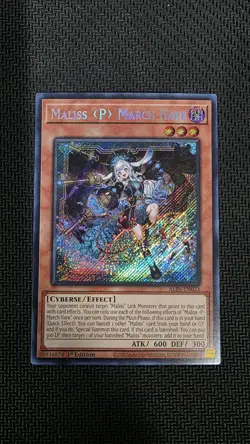 Maliss P March Hare ALIN-EN023 Alliance Insight 1st Edition Secret Rare - Image 1
