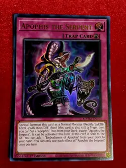 Yu-Gi-Oh! - Apophis the Serpent - MZTM-EN010 Ultra Rare - 1st Edition - Unplayed - Image 1