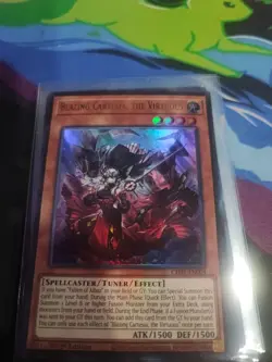 3x Blazing Cartesia, the Virtuous 1st Edition Ultra Rare CH01-EN004 Yu-Gi-Oh! - Image 1