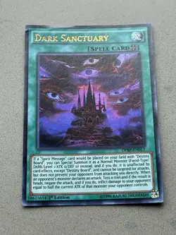 Yugioh Dark Sanctuary DPRP-EN011 1st Edition Ultra Rare - LP - Image 1