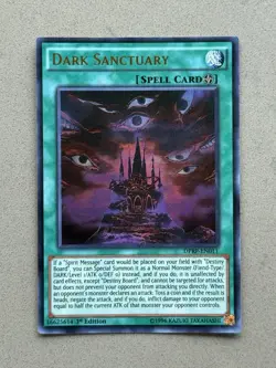 Yugioh Dark Sanctuary DPRP-EN011 1st Edition Ultra Rare - LP - Image 2