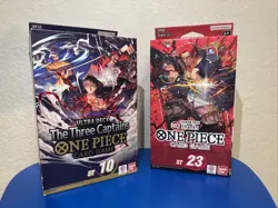 One Piece TCG ST10 Deck (Box Damaged) + ST23 Deck Set (Sealed) US Seller - Image 1