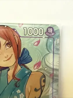 O-Nami OP05-062 SR Full Art Promo One Piece Illustration Box Vol. 1 Sealed NM - Image 4