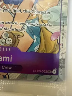 O-Nami OP05-062 SR Full Art Promo One Piece Illustration Box Vol. 1 Sealed NM - Image 5