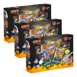 Naruto Mythos TCG 🇬🇧 3x Starter Pack Naruto & Sasuke Konoha Shido Card Game - Image 1