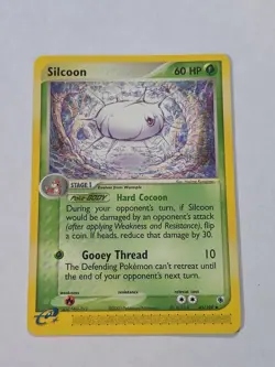 SILCOON 43/109 EX Ruby & Sapphire Pokemon WOTC Card - Image 1
