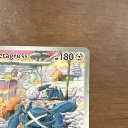 Pokemon Metagross Illustration Rare Holo SV05 Temporal Forces 178/162 Card - Image 2