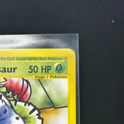 DARK IVYSAUR - #6 Promo Pokemon Card WOTC BEST OF GAME - Image 5
