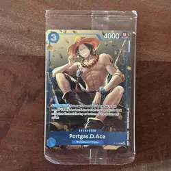 Portgas.D.Ace (Tin Pack Set Vol. 2) P-074 One Piece Promotion Card Foil Sealed - Image 1
