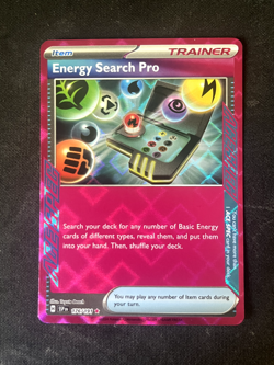 Energy Search Pro 176/191 Sv08: Surging Sparks Holo Pokemon Card Trainer Acespec - Image 1
