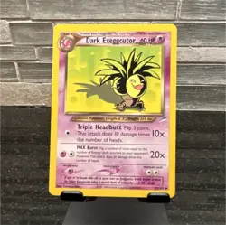 Pokemon TCG Dark Exeggcutor Neo Destiny 33/105 Uncommon 60 HP Regular Card - Image 1