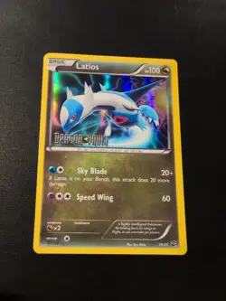 Latios 10/20 Dragon Vault Holo Rare Stamped Pokemon Card - Image 1