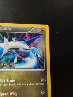 Latios 10/20 Dragon Vault Holo Rare Stamped Pokemon Card - Image 4