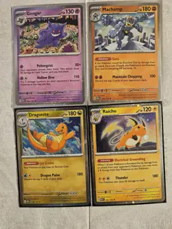Gengar (Cosmos Holo) 094/165 And Miscellaneous Pokemon Cards - Image 1