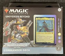 Magic the Gathering MTG Warhammer 40,000 - Forces of the Imperium Commander Deck - Image 1