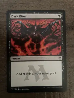MTG Magic: Masters 25: Dark Ritual #082/249 Common NM Free Shipping - Image 1