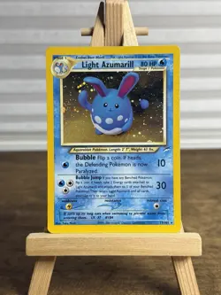 Light Azumarill 13/105 - Pokemon Neo Destiny - Holo Rare (2002) Yuka Morii LP/NM - Image 1
