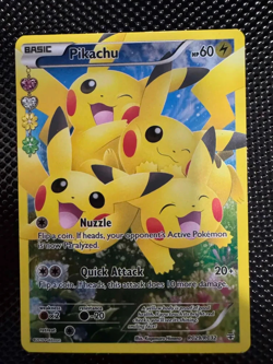 Pokemon Pikachu Full Art Ultra Rare Holo RC29/RC32 Radiant Collection 2016 LP - Image 2