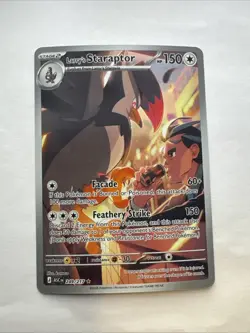 Larry’s Staraptor 249/217 Ascended Heroes (IR) English Pokemon Pack Fresh - Image 1