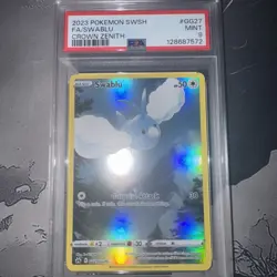 GRADED PSA 9 2023 Pokemon SWSH FA/Swablu Crown Zenith #GG27 - Image 2