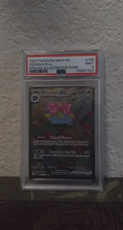 Venusaur ex 198/165 Sv: Scarlet & Violet 151 Holo SIR Pokemon TCG - PSA 9 Mint - Image 1
