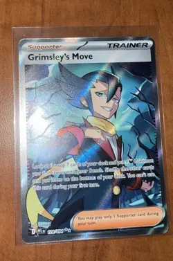 Grimsley's Move 120/94 Ultra Rare Full Art Phantasmal Flames Pokemon TCG English - Image 1