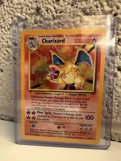 1999 Pokemon Charizard Holo Base Set #4 - Image 1