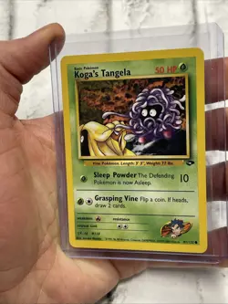 Koga's Tangela 81/132 Common Pokemon TCG Gym Challenge NM Near Mint Vintage Vtg - Image 2