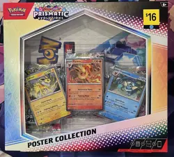 Pokemon TCG Prismatic Evolutions Poster Collection Box Dollar General - Image 1