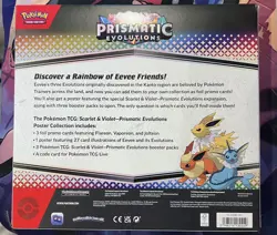 Pokemon TCG Prismatic Evolutions Poster Collection Box Dollar General - Image 2