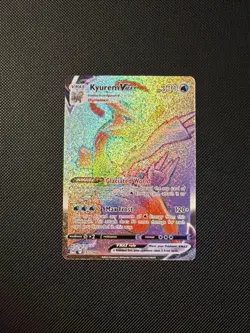 Pokemon TCG Kyurem VMAX 197/196 Lost Origin Rainbow Secret Rare NM Condition - Image 1