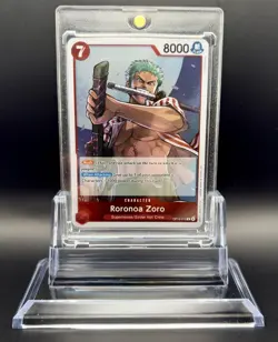 Roronoa Zoro OP14-015 Rare | One Piece TCG Azure Sea’s Seven Foil NM - Image 1
