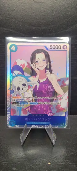 2023 ONE PIECE JP ROMANCE DAWN BOA HANCOCK OP01-078 (SR) SUPER RARE - Image 1
