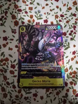 ONE PIECE AZURE SEA'S SEVEN ALT ART GECKO MORIA ALTERNATE ART OP14-104 ENGLISH - Image 1