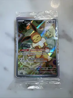 Pokemon TCG Eevee 173 Holo Promo Prismatic Evolutions ETB Sealed Card - Image 1