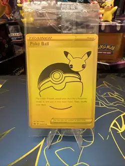 Pokemon TCG Pokeball SWSH146 Black Star Promo Card Sealed Near Mint - Image 1