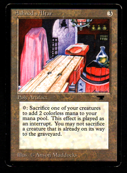 ENGLISH Autel d'Ashnod Antiquities - Ashnod's Altar PL MTG Magic - Image 1