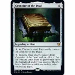1x GRIMOIRE OF THE DEAD - Commander/Innistrad - MTG - Magic the Gathering - NM - Image 2