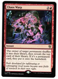 Chaos Warp 48 - NM - Commander: Aetherdrift R - Image 1