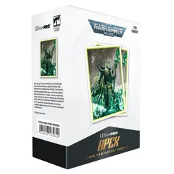 Warhammer 40k: Necron Codex Aligned 105ct Apex Deck Protector sleeves - Image 1