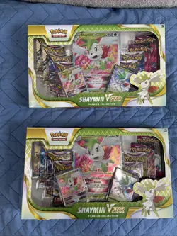 Pokemon TCG Shaymin V Star Premium Collection Box Factory Sealed Lost Origin - Image 1