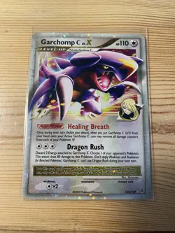 Pokemon Garchomp C Lv.X 145/147 Supreme Victors Ultra Rare Holo Level Up 110 HP - Image 1