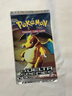 2005 Pokemon EX Delta Species Factory Sealed Dragonite Booster Pack. Weighed 45496840549 - Image 1