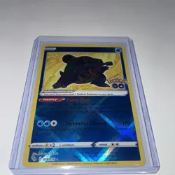 RADIANT BLASTOISE POKEMON GO HOLO 2022 NM 18/78 - Image 2