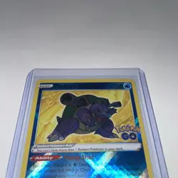 RADIANT BLASTOISE POKEMON GO HOLO 2022 NM 18/78 - Image 4